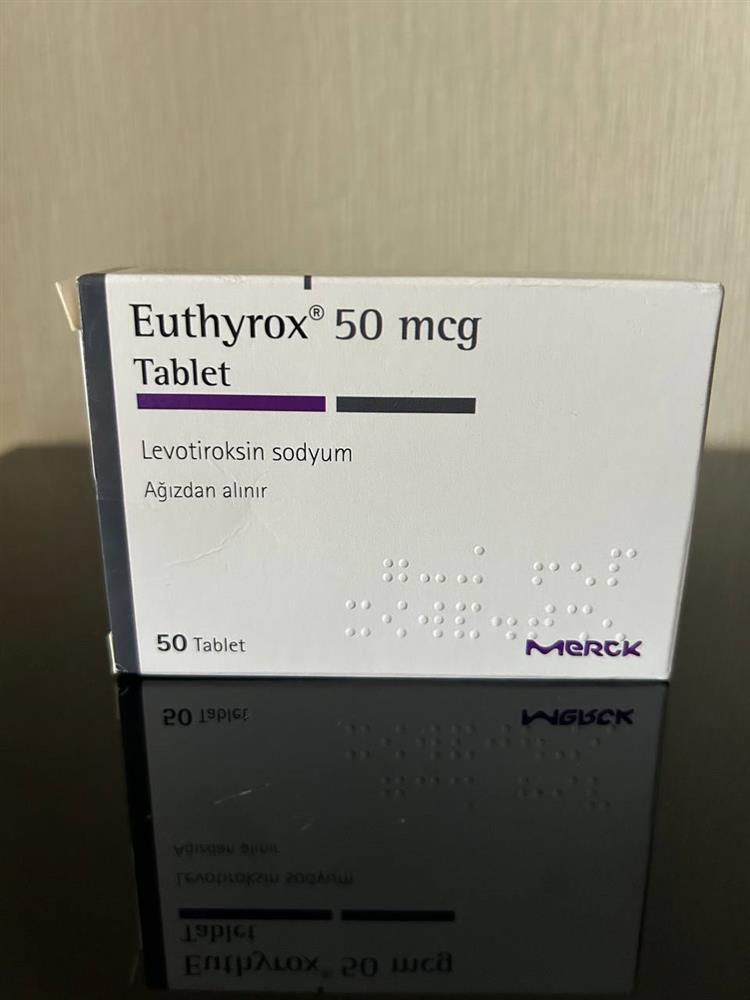 Еутірокс (левотіроксін) 50 мг табл №50