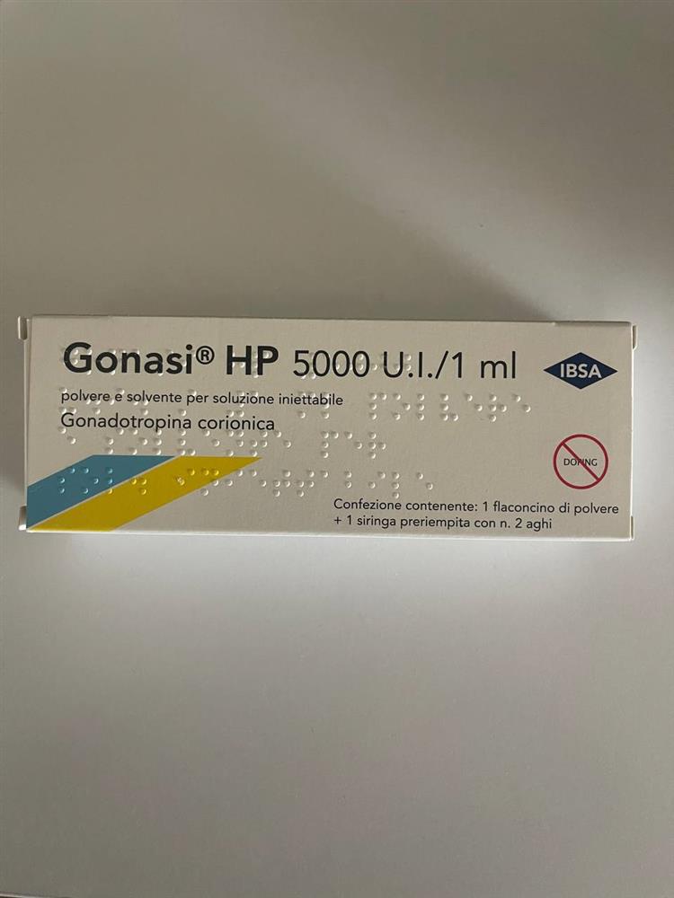 Гонасі (гонадотропін хоріоничний) 5000 ОД /1 мл