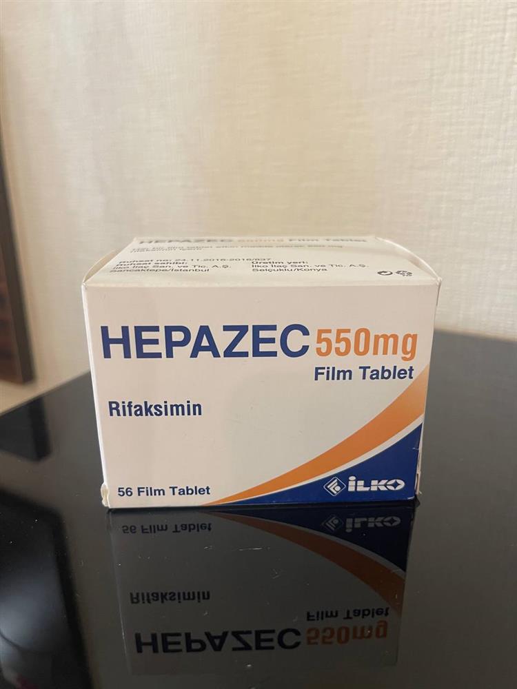 Гепазек (ріфаксімін) 550 мг №56