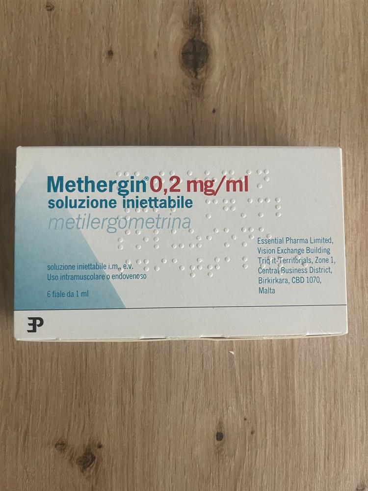 Метергін (метілергометрін) 0,2 мг/мл амп №6
